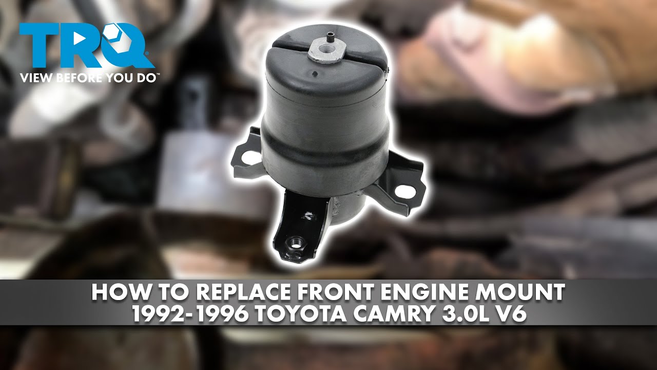 How to Replace Front Engine Mount 1992-1996 Toyota Camry 3.0L V6