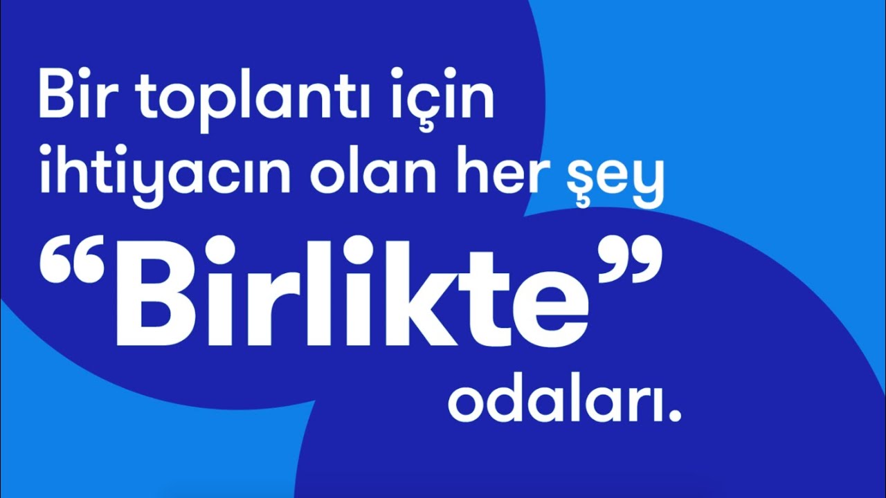 Bir toplantı i&ccedil;in ihtiyacın olan her şey CoBAC Workspace'te!