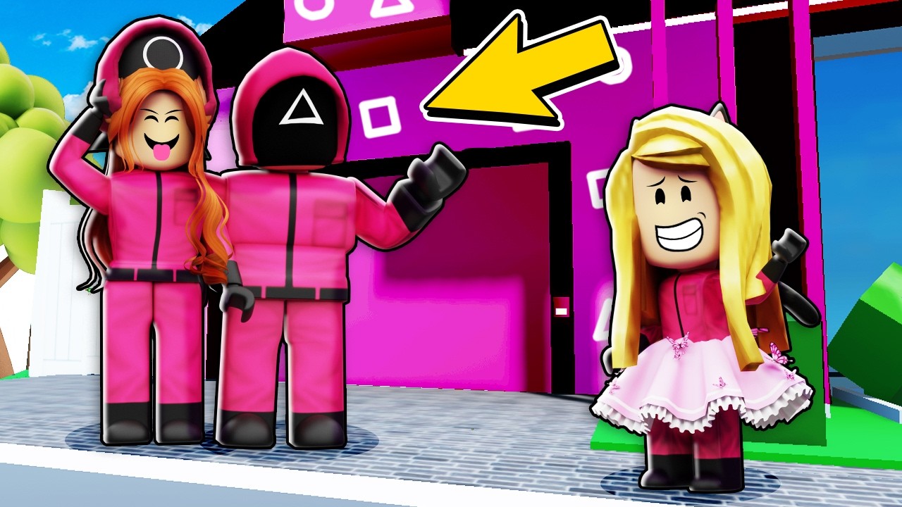 ZOSTAŁAM ADOPTOWANA Przez RÓŻOWYCH STRAŻNIKÓW 😱 (Roblox Brookhaven)