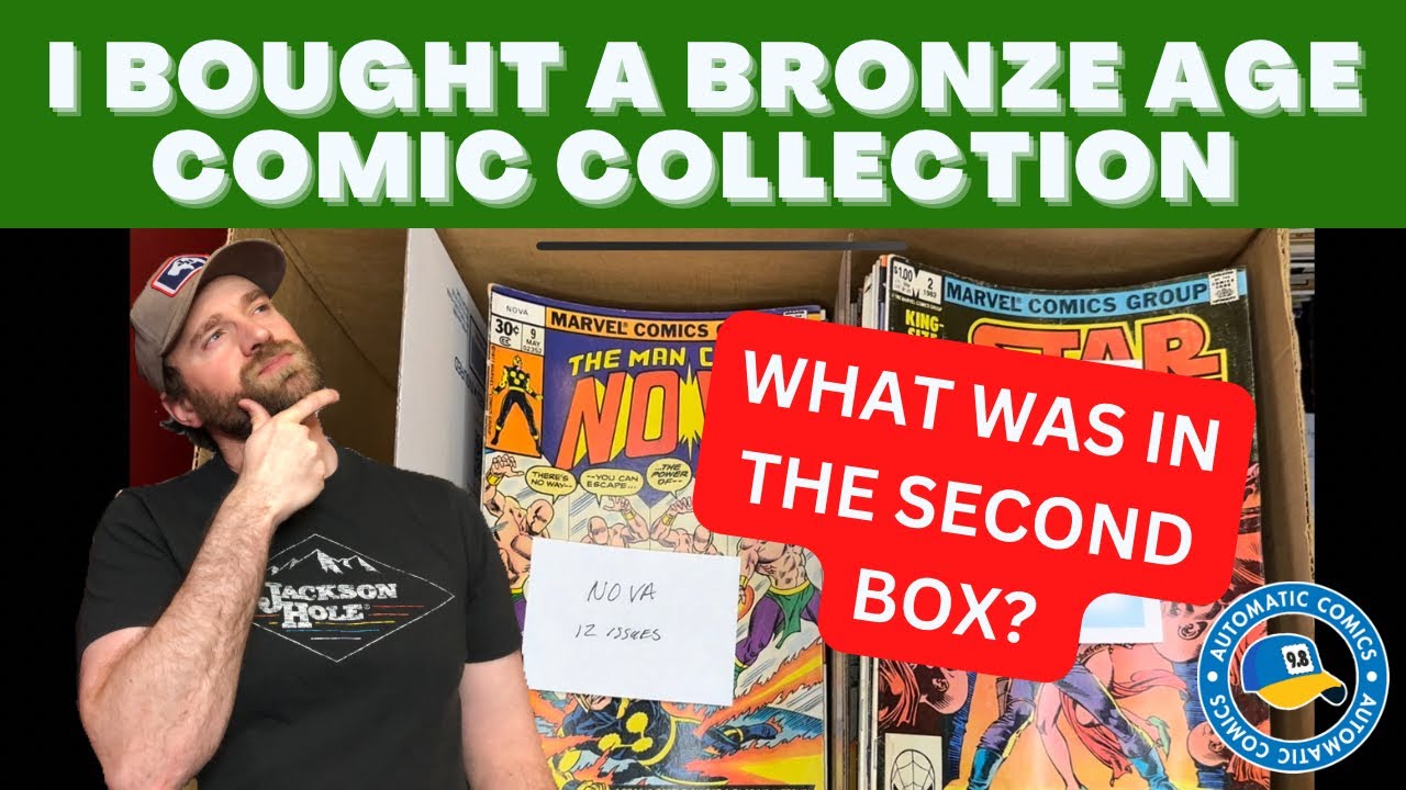 Buying a Comic Collection | What was in the 2nd Box?