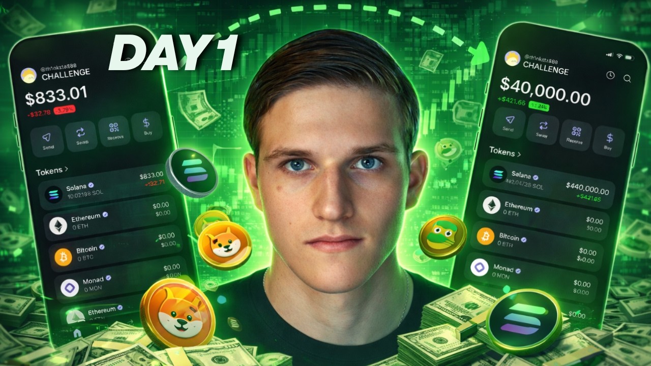 10 SOL MEMECOIN TRADING CHALLENGE DAY 1