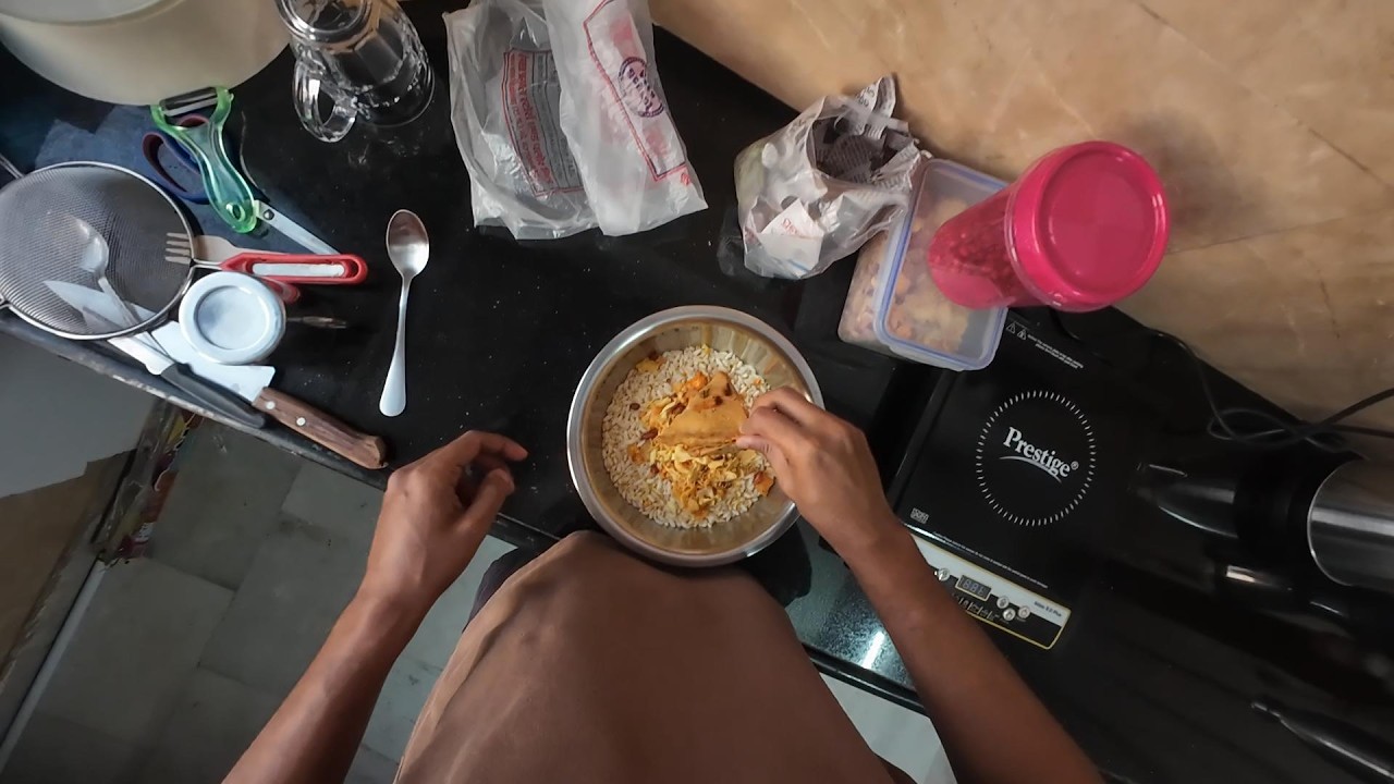 ASMR | How to make jhal mudi w/t samosa | POV Cooking | Bina Piyaz Lesun | No Onion No Garlic | 🇮🇳