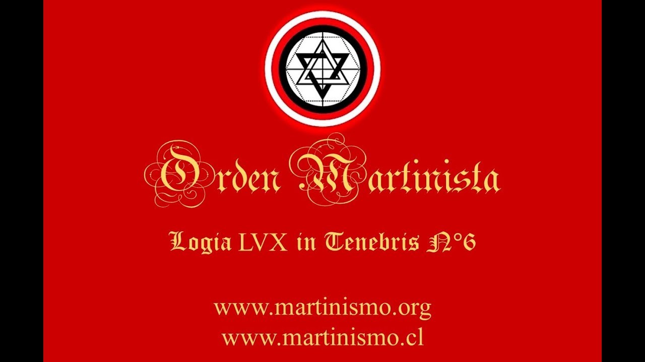 ORDEN MARTINISTA: EL HOMBRE NUEVO