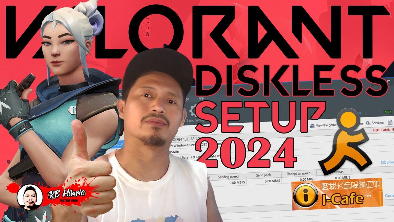How to install Valorant Diskless setup 2024 | How to Download Valorant on PC | iCafe 8 DISKLESS
