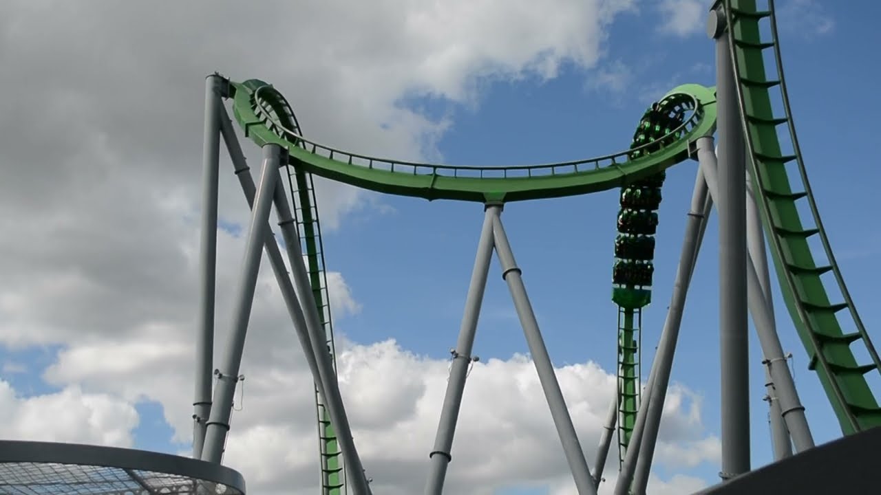 The Incredible Hulk Coaster (Off Ride 2021) Islands of Adventure