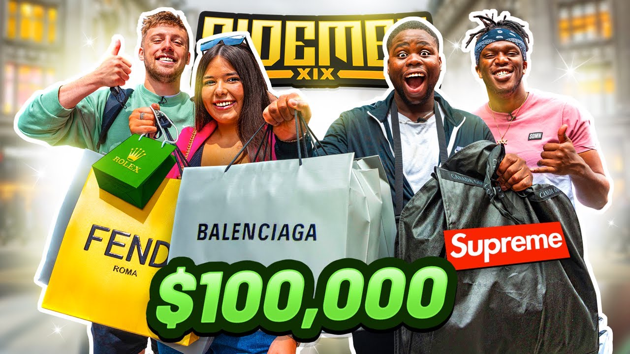 SIDEMEN SPEND $100,000 ON FANS