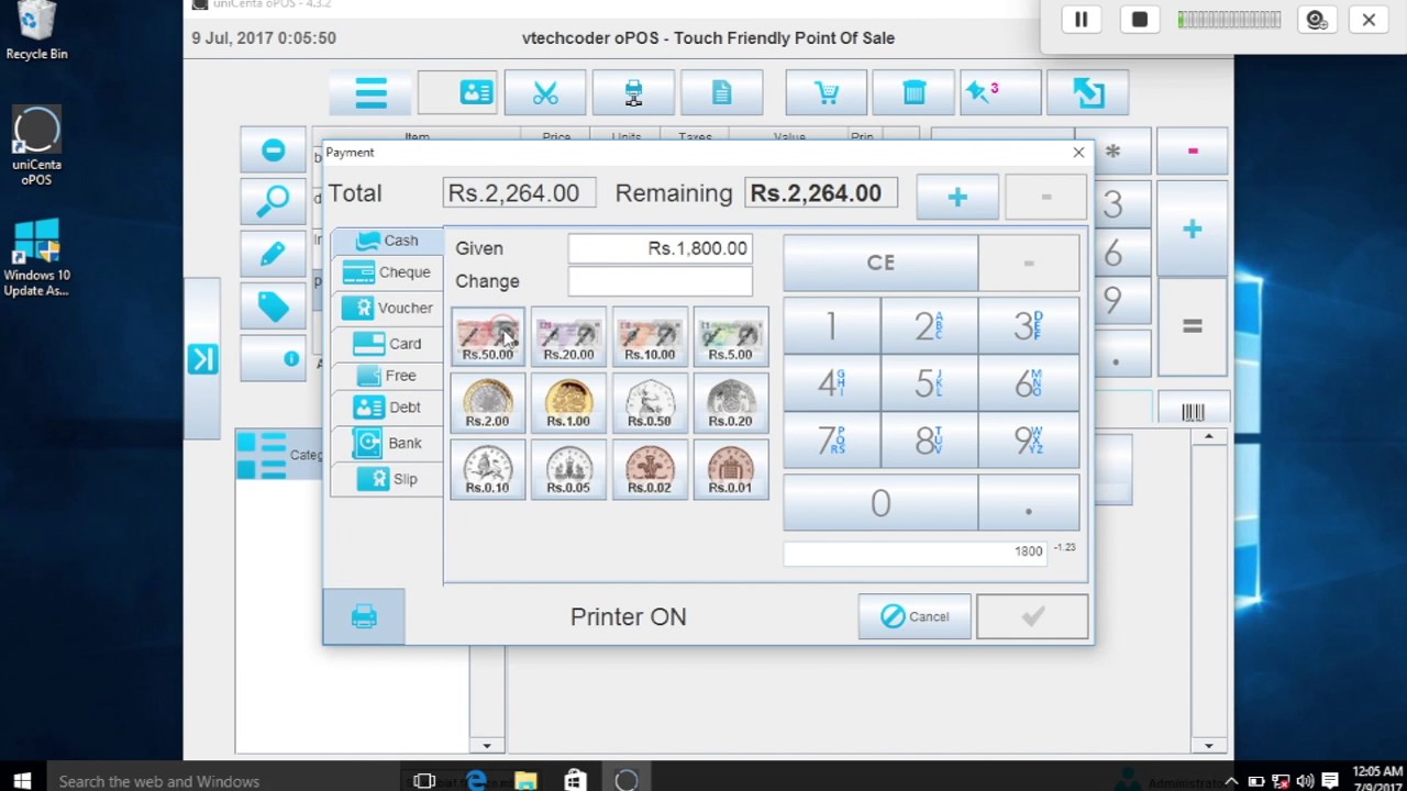 customized unicenta pos demo