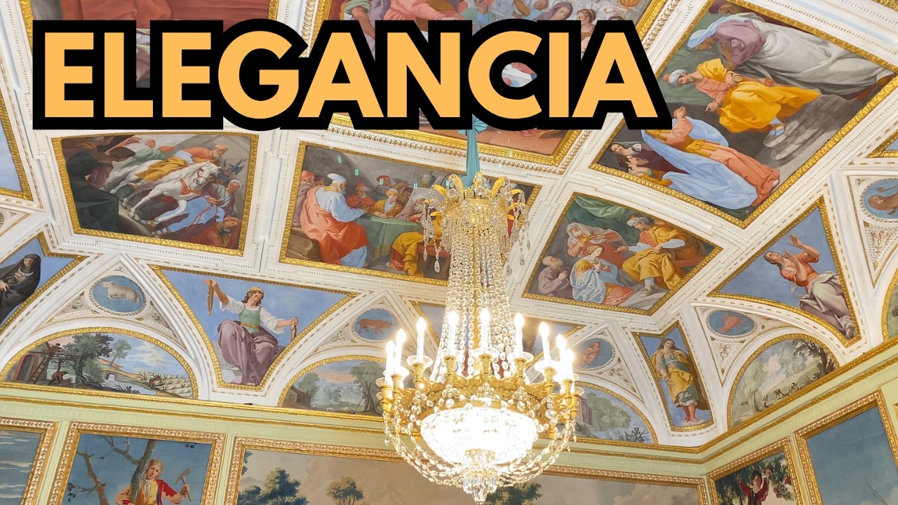 PALACIO de  EL PARDO, Jardines e Interior/Recorrido Visual con Música de Piano y Chelo.