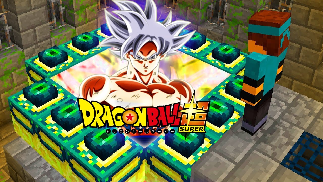 minecraft mas... Portal para o mundo de Dragon Ball Super