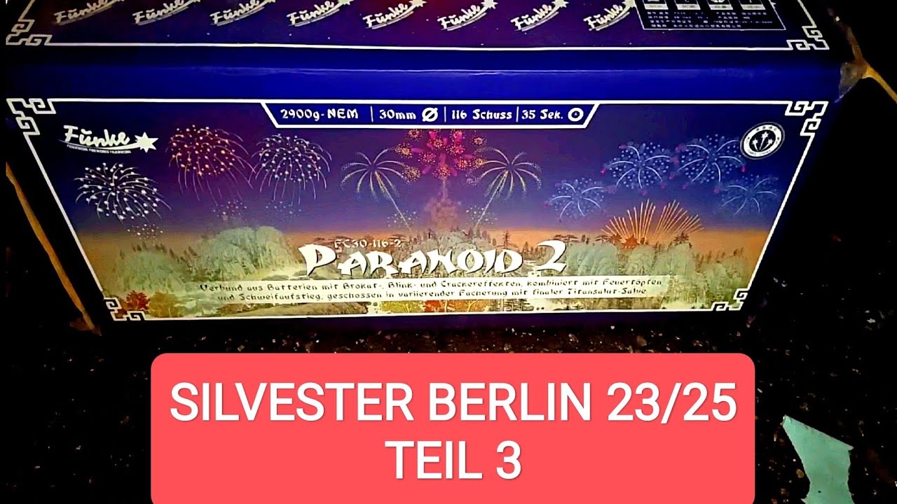 SILVESTER BERLIN 23/24 | 0 UHR STARTSCHUSS | AUSNAHMEZUSTAND | PARANOID 2 | MALIBU | TEIL 3