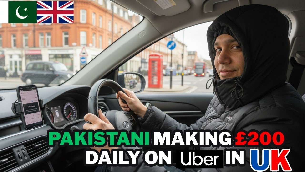 Pakistani Making £200 Daily On Uber In UK 