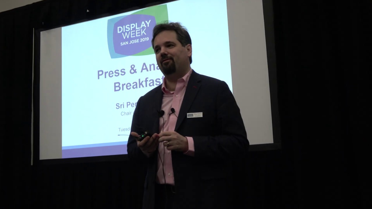 Press Breakfast at SID Display Week 2019