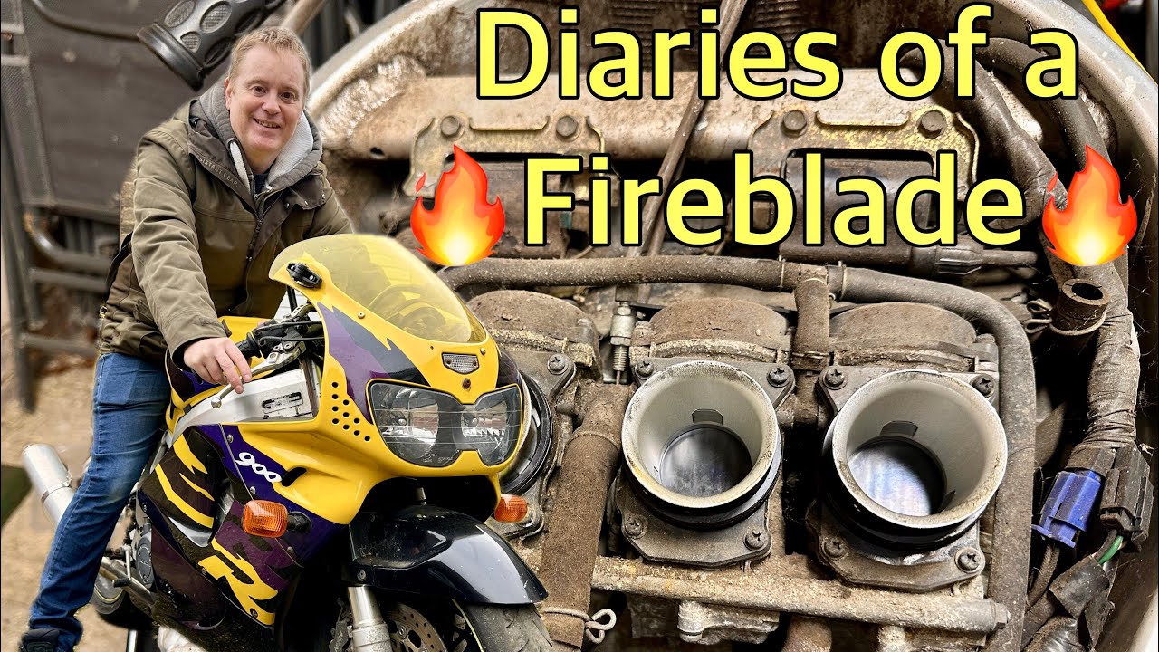 Дневники Блэйда, часть 1 — Реставрация CBR900RRV Fireblade #fireblade #restoration