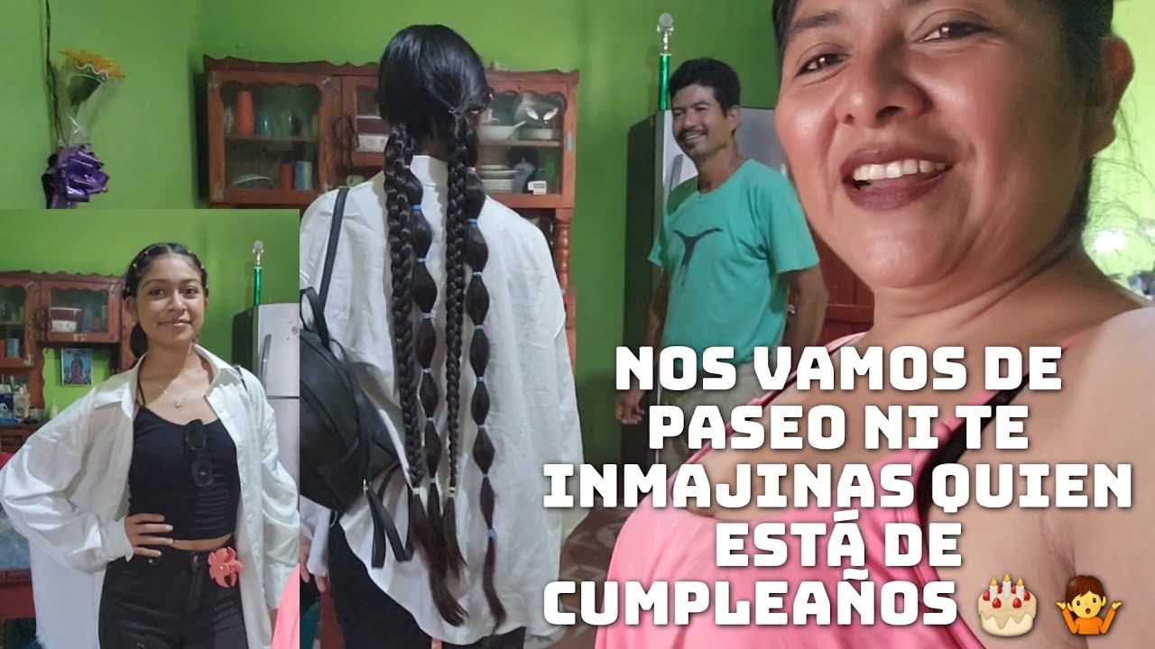 Hoy Es Un Dia Muy Especial😍yAsí De Hermosa💜Va Rapuncel A Selebrar Con El Cumpleañero🎂😲