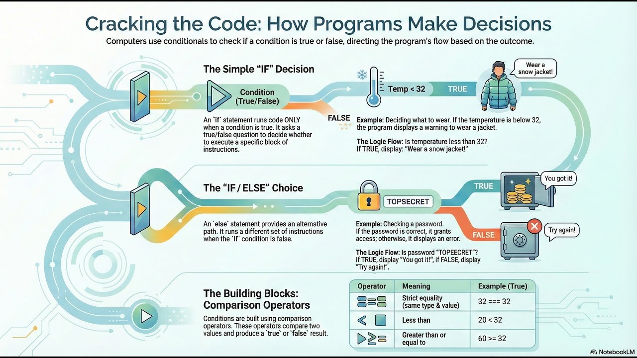 Conditions - How Code Decides