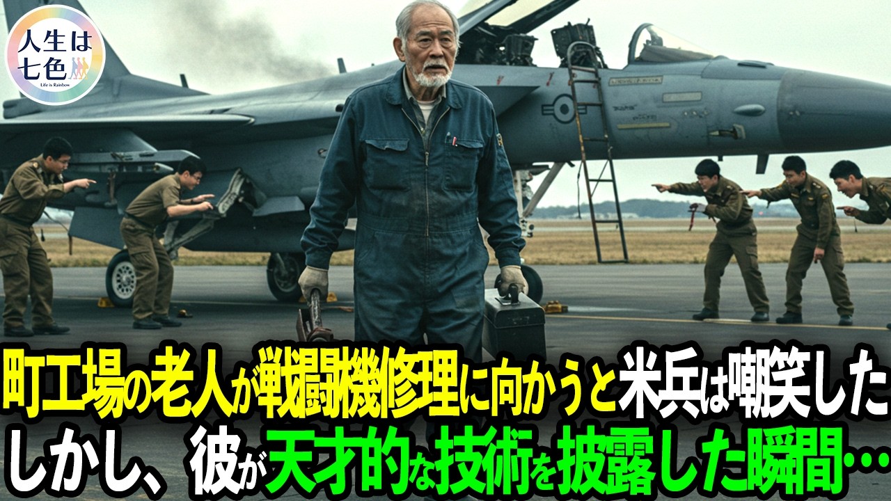 「町工場のジジイに飛行機が直せるわけない！」航空ショー直前に笑われた老人。だが彼は戦闘機エンジニアだった…