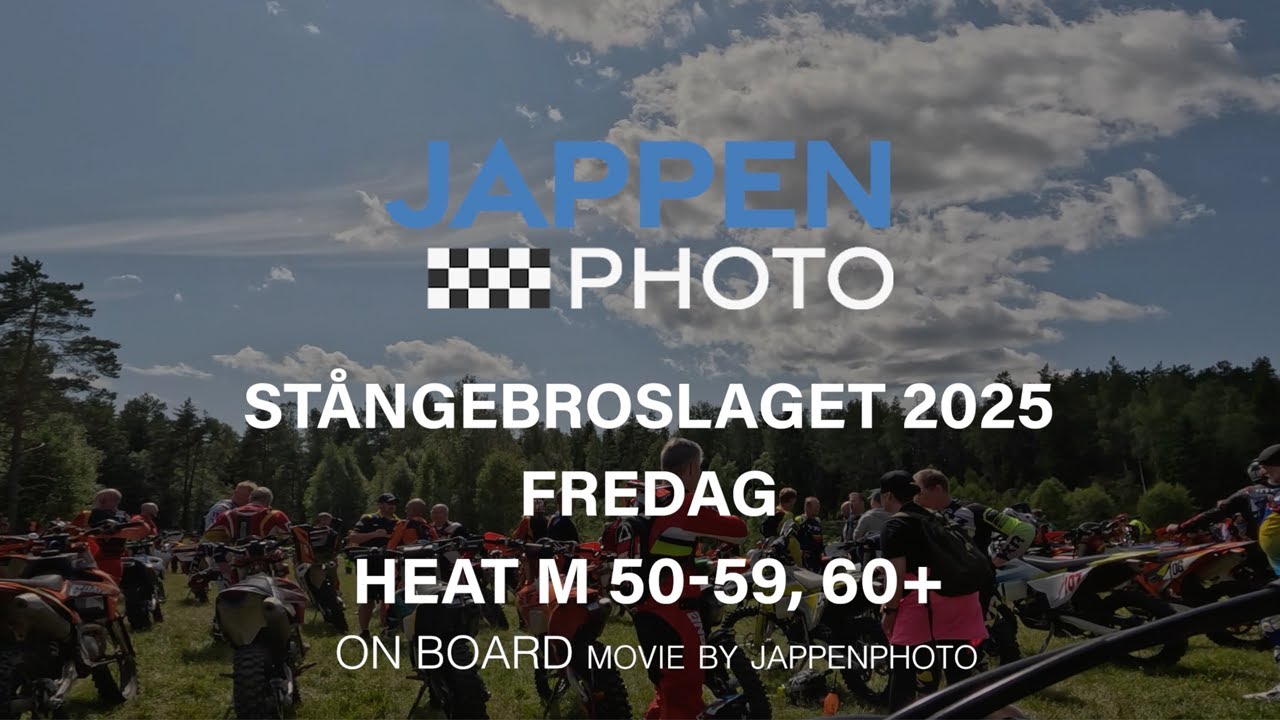 Stångebroslaget 2025 On Board | Hela heatet Motion 50-59 & 60+ by JappenPhoto On Board Movie