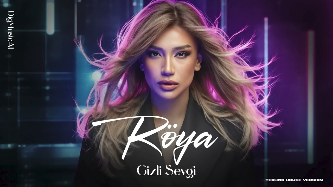 Röya - Gizli Sevgi (Techno House Version AI Cover) ‪@digmusicai‬