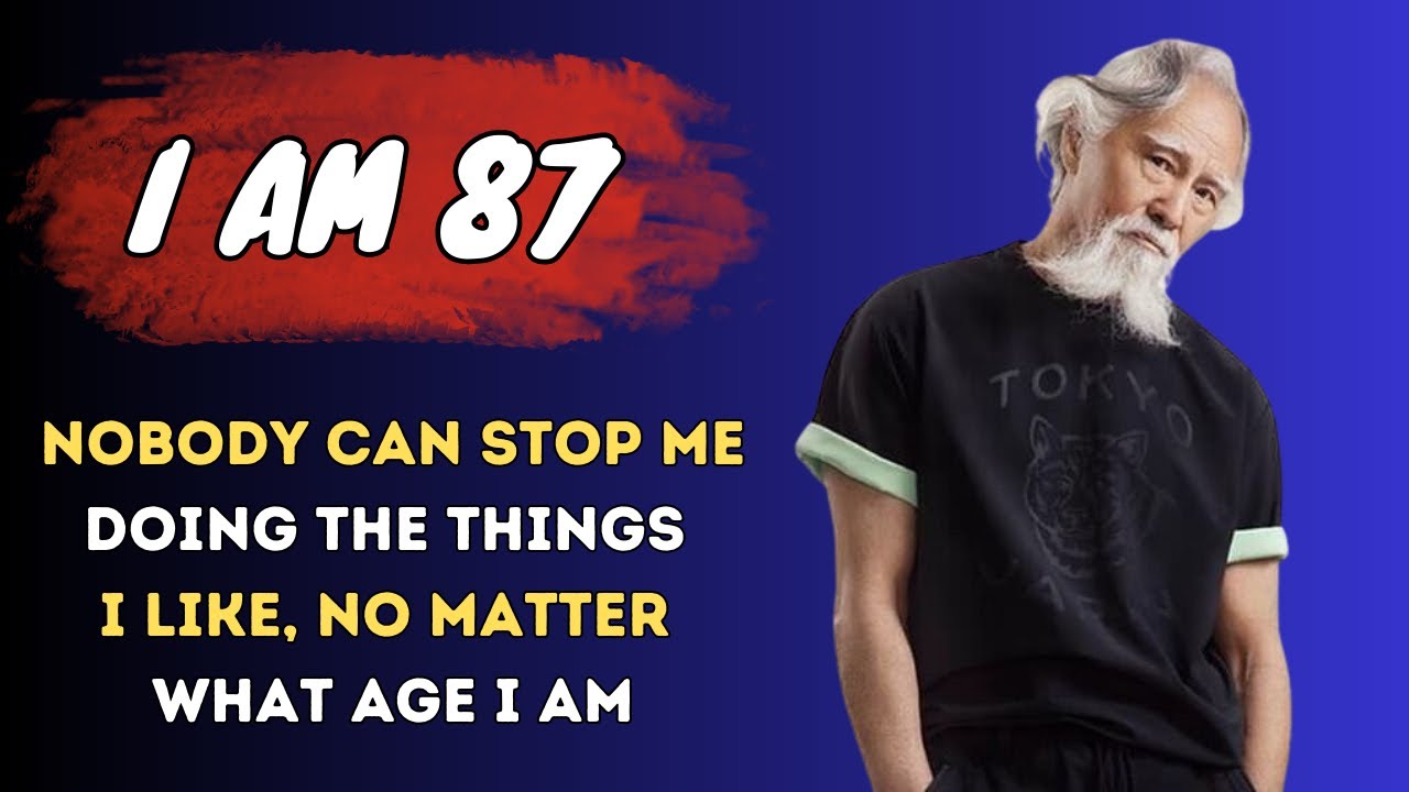 Wang Deshun (87) I am a RUNWAY MODEL since the AGE of 80 and I got my PILOT'S LICENSE at 85