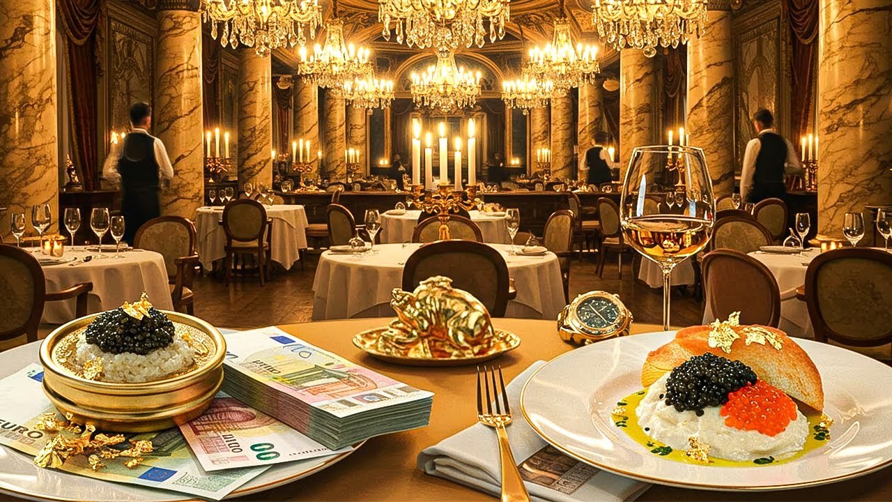 World's Most LUXURIOUS Restaurant - Le Louis XV || Travel Discovery