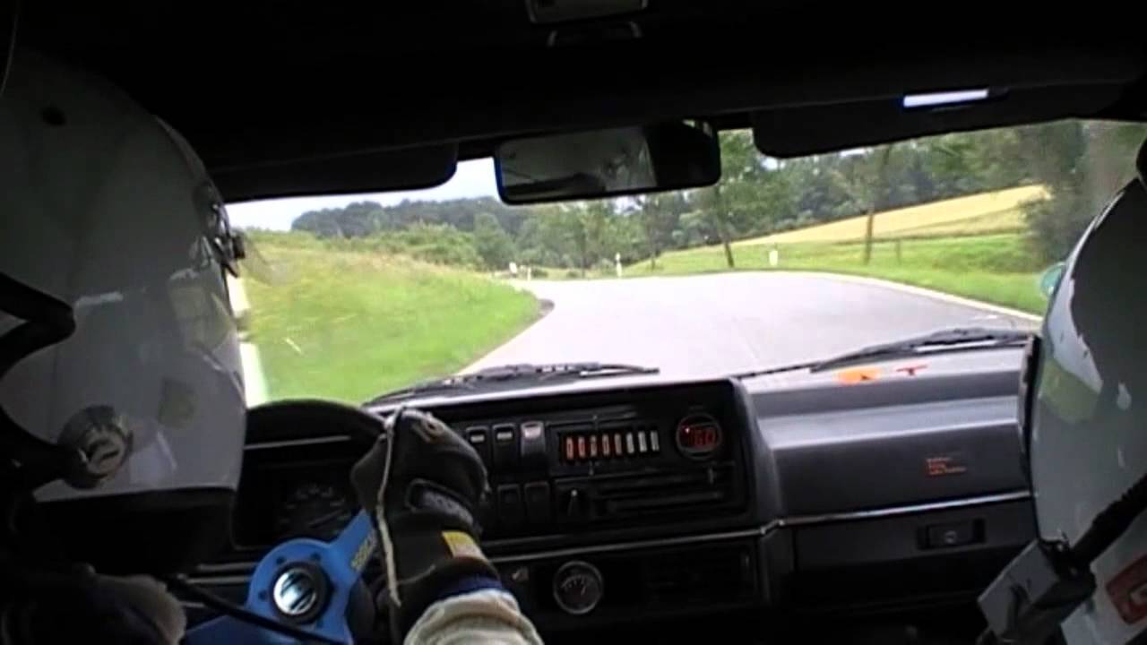 Rallye Niedersachsen 2011 - GOLF II GTI 16V - OnBoard