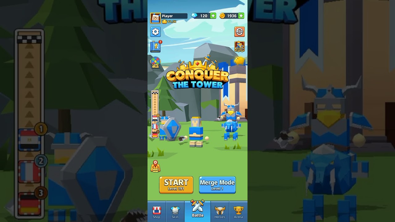 conquer the tower challenges lv 188~199