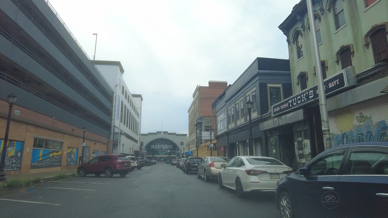 Scranton, Pennsylvania - [4K] Downtown Tour