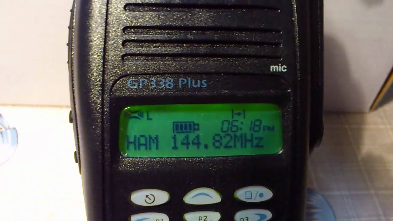 Motorola GP338 for Ham Radio!!
