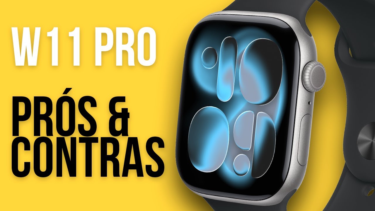 Smartwatch MICROWEAR W11 PRO - Prós e Contras