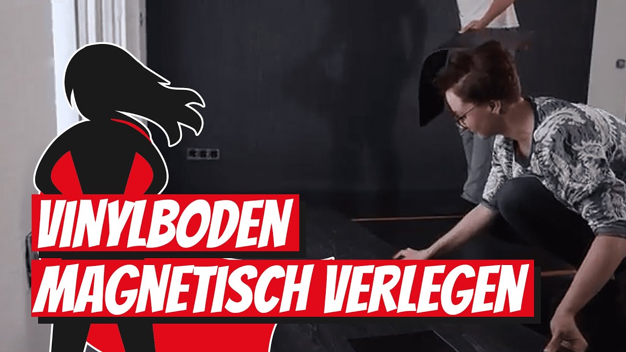 Vinylboden magnetisch verlegen | Bauhelden