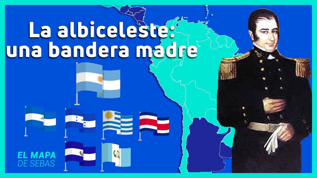 🇦🇷 🇸🇻🇬🇹La bandera ARGENTINA [y su relación con CENTROAMÉRICA🇳🇮🇭🇳🇨🇷🇺🇾] / Vexilología