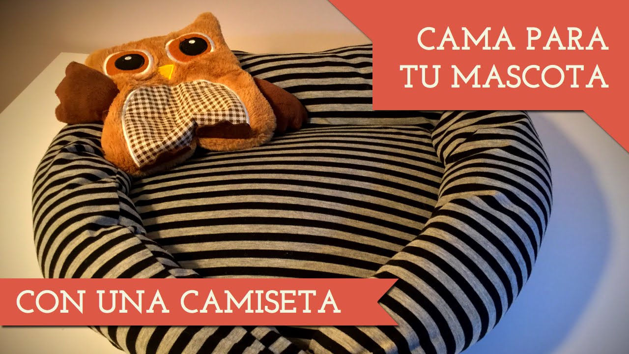 Como hacer una cama para tu mascota