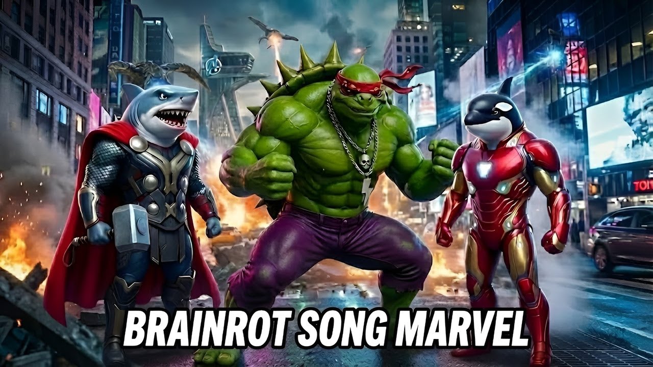 BRAINROT SONG | GIGACHAD Marvel Universe Pt.5 (Italian Brainrot Rap)