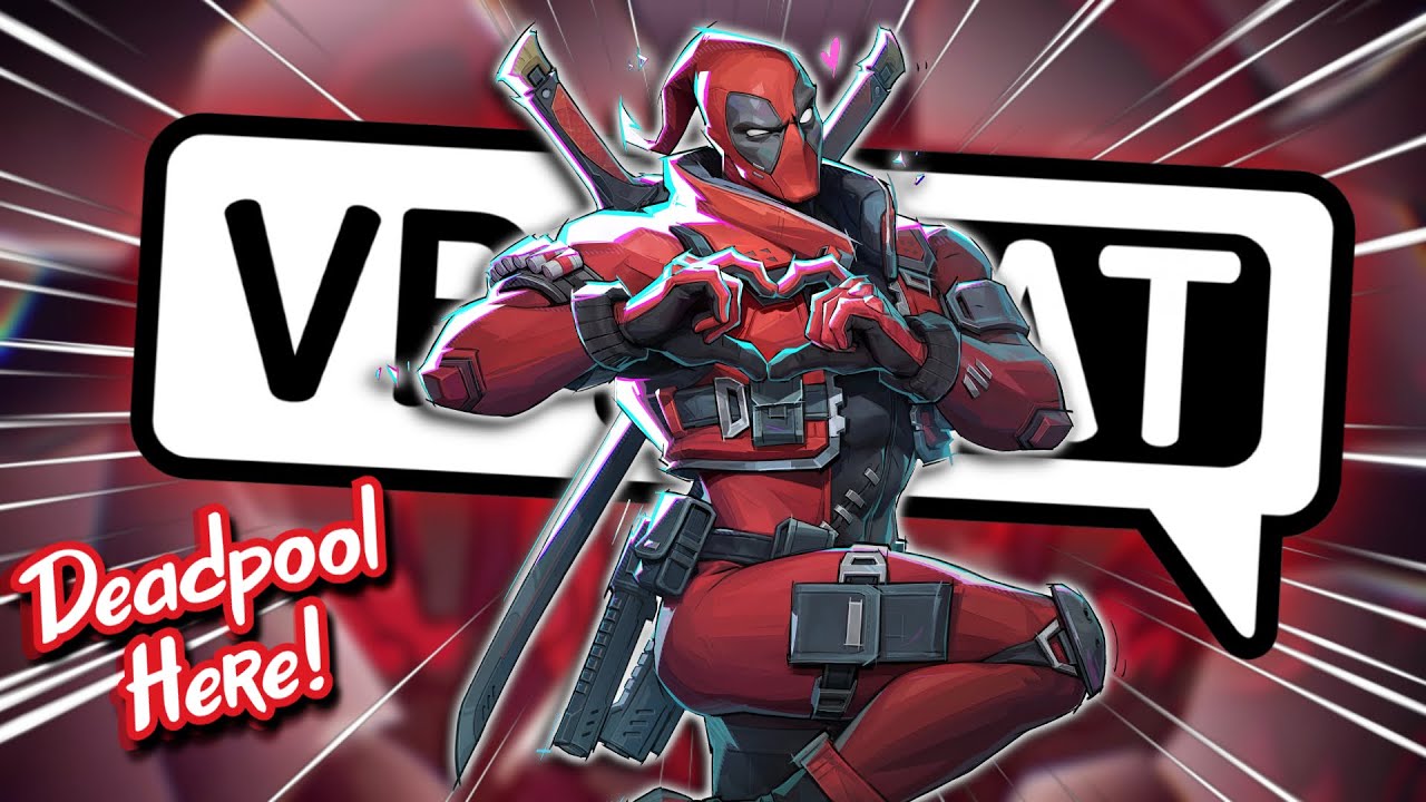 Deadpool Joins VRChat! - VRChat Funny Moments (Marvel Rivals)