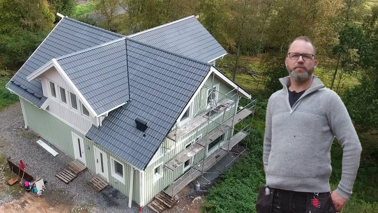 Byggde huset själv och sparade 2 miljoner