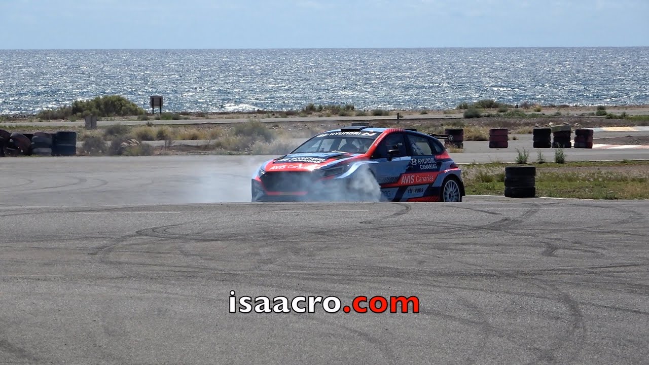 Test Hyundai Canarias - Škoda Canarias Previo Temporada 2025 en el Circuito de Maspalomas.
