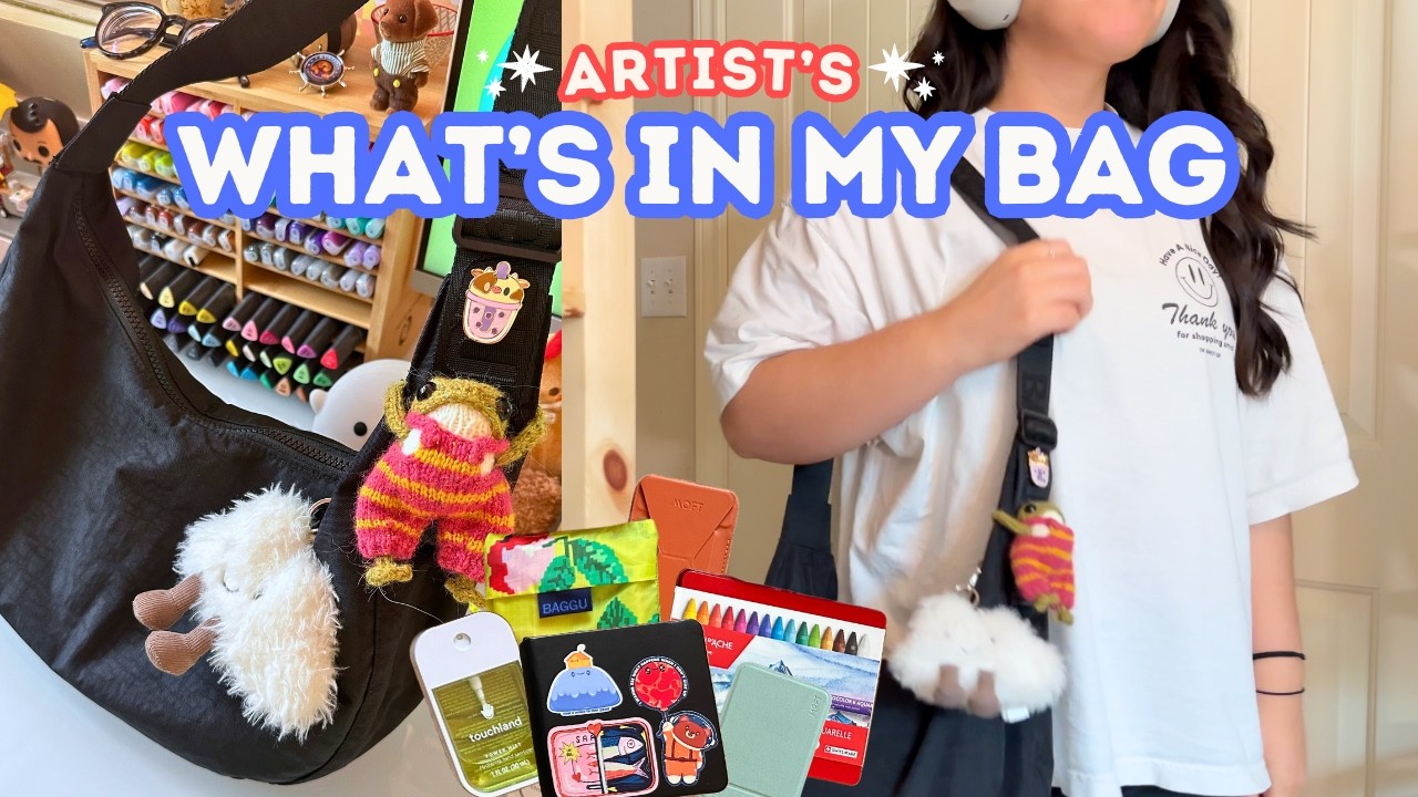 Что в моей сумке 🎨👜 Издание Artist Edition | Товары повседневного спроса