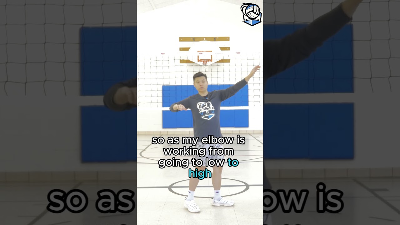 Высокий или низкий подъём локтя? Что лучше? #волейбол #volleyballworld