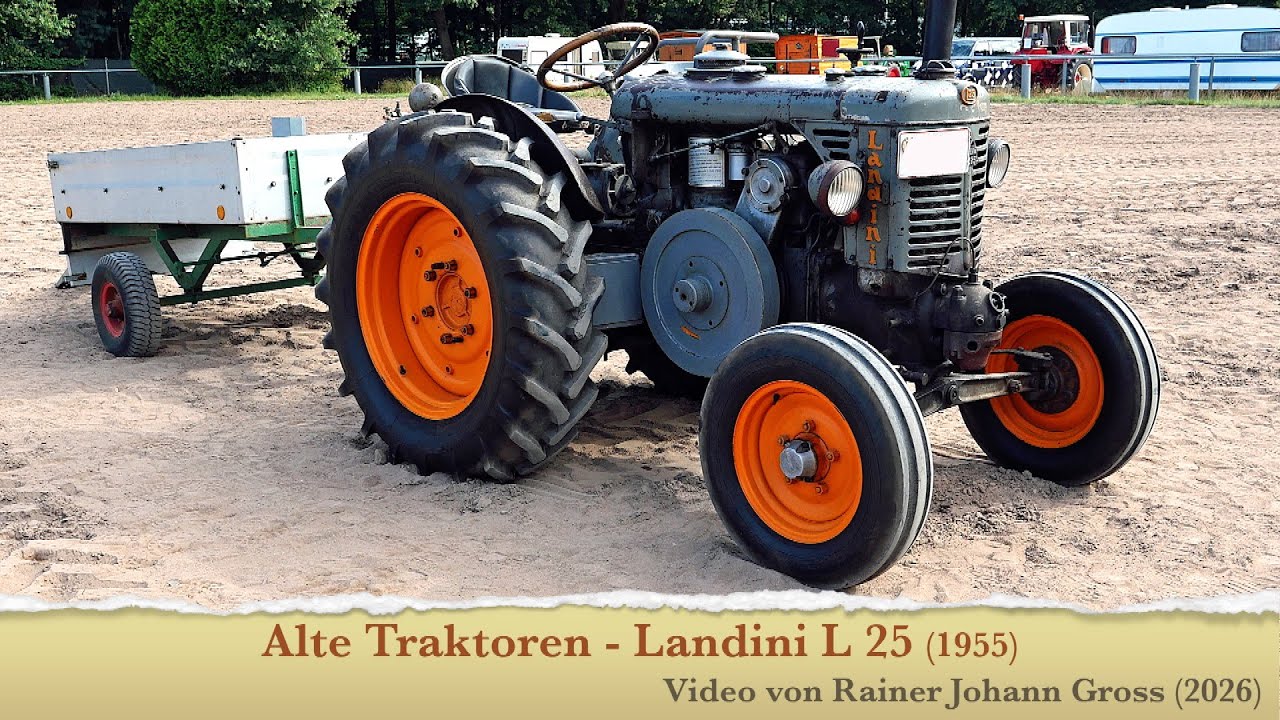 Alte Traktoren - Landini L 25 (1955)