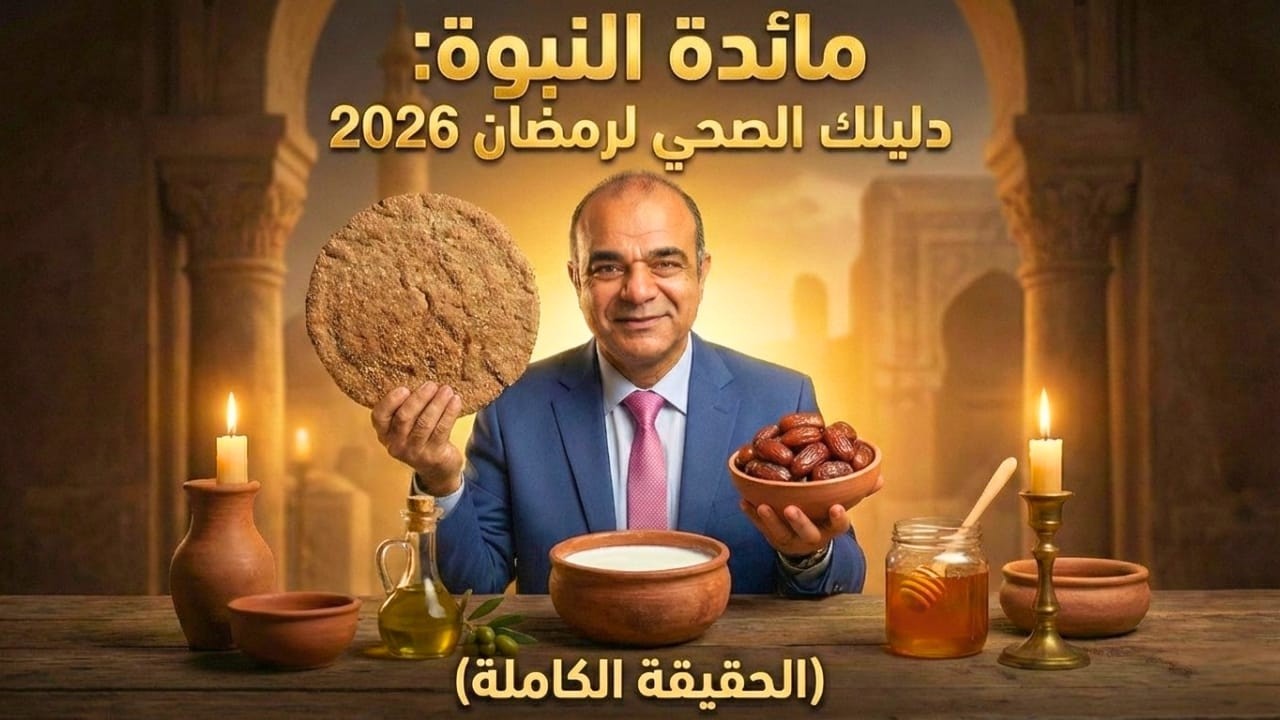 الخبزهل كان أساس حياة النبي ﷺ؟ مائدة النبوة للوقاية من أمراض العصر و ضبط السكر !