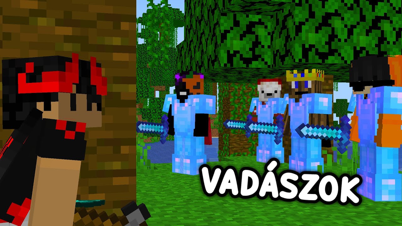 Minecraft Speedrunner VS 4 Vadász FINÁLÉ