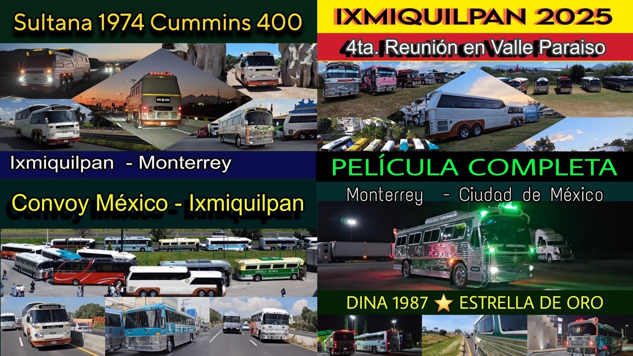 Película Completa de 2000 Kms. Mexico - Ixmiquilpan - Monterrey - México 