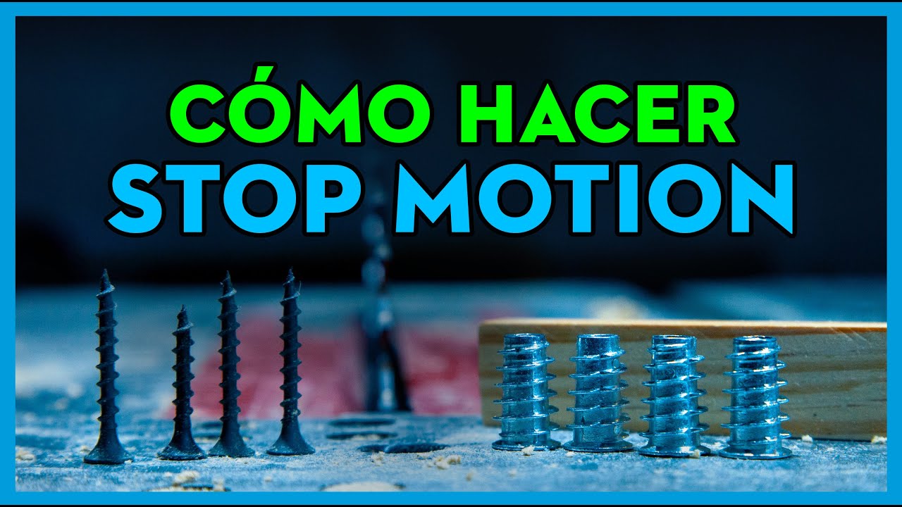 🔥COMO hacer STOP MOTION &middot; (BASICO) &middot; 10 pasos 😁 Curso de VIDEO