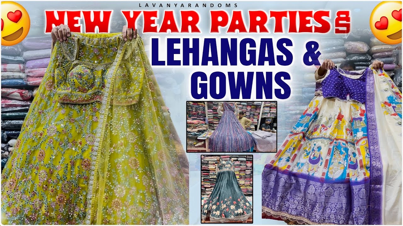 తకువ ధరలో Most trending Long Gowns & Lehangas కొత్త  షాప్ నుండి