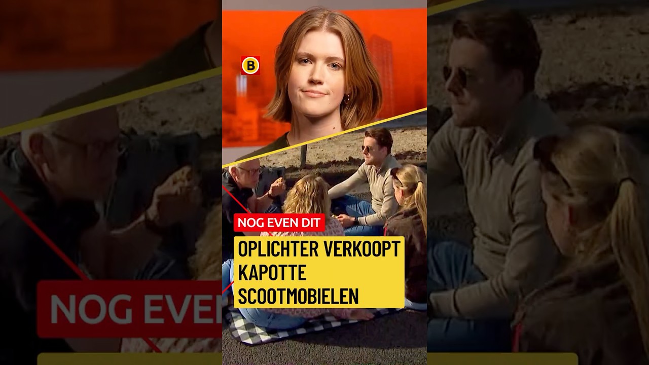Oplichter verkoopt kapotte scootmobielen | #oplichting