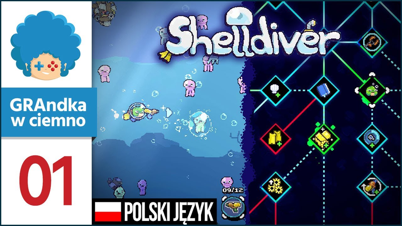 Shelldiver PL #1 | Mega wkręcająca inkrementalna gra o połowie meduz!