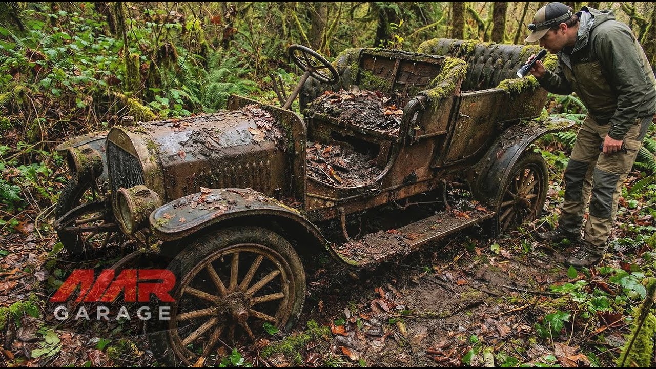 Relaxing ASMR Classic Car Rebuild | 1902 Franklin Automobile Full Rebuild From Rusty Abandoned State