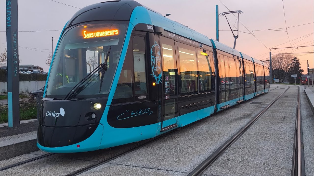  Je vous mets cette vidéo avec plusieurs vidéos de bus et tram Ginko Besançon.