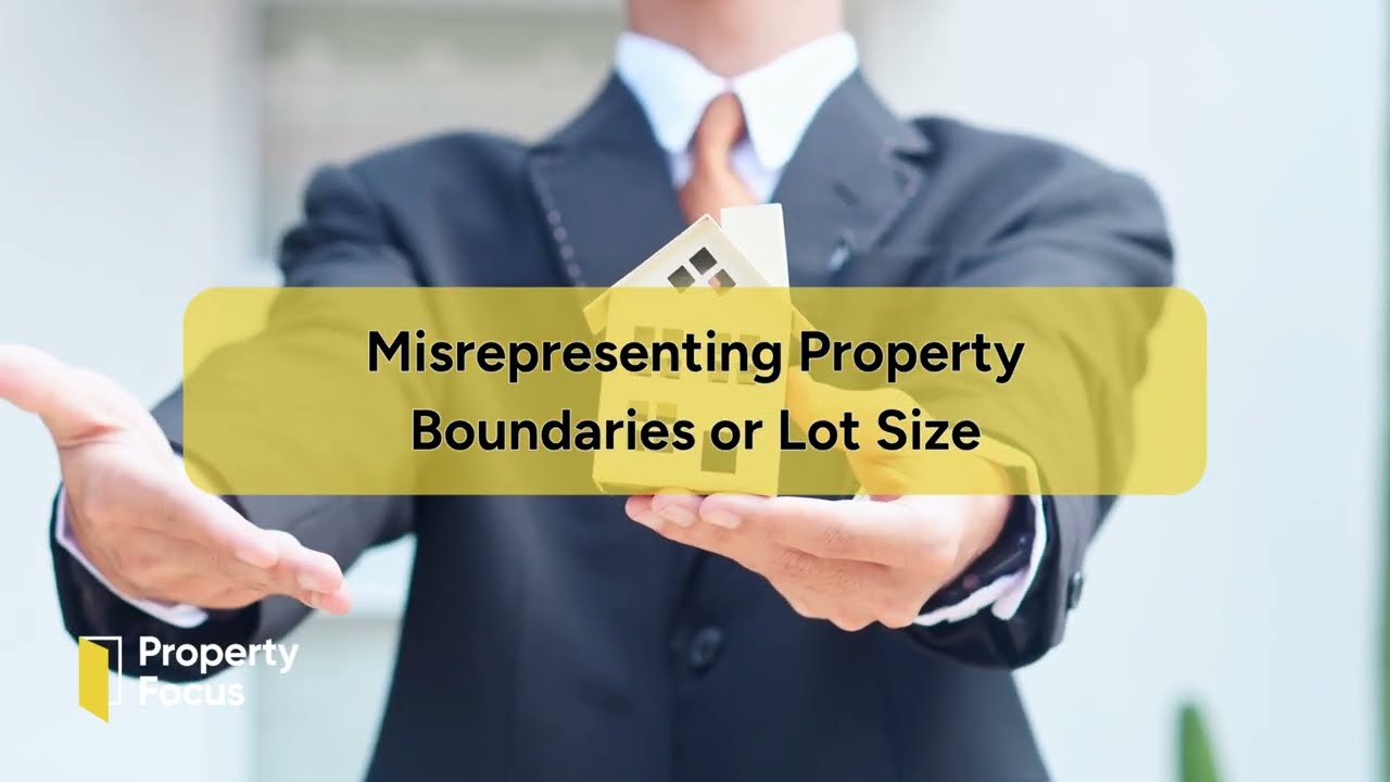 Misrepresenting Property Boundaries or Lot Size