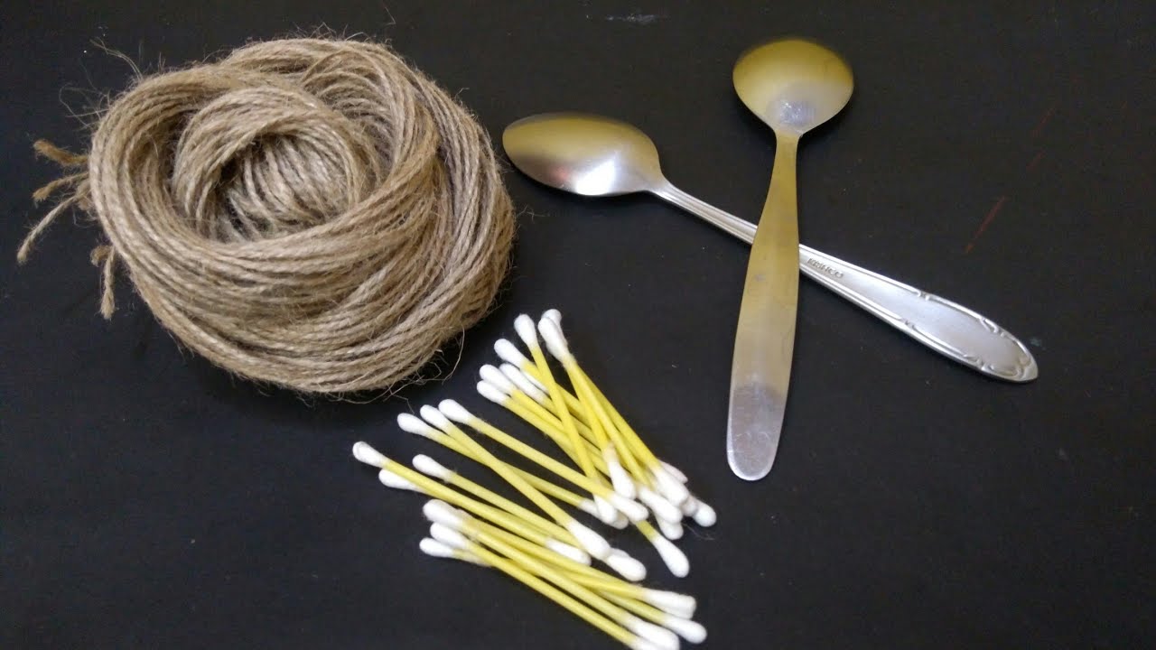 New idea for ur home decor ll Jute craft l DIY